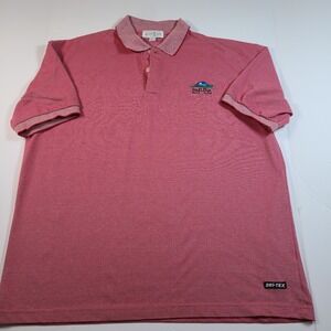 Pisanti Golf XL Polo Shirt Santa Elena Golf‎ Club DRI-TEX Mens Golfing